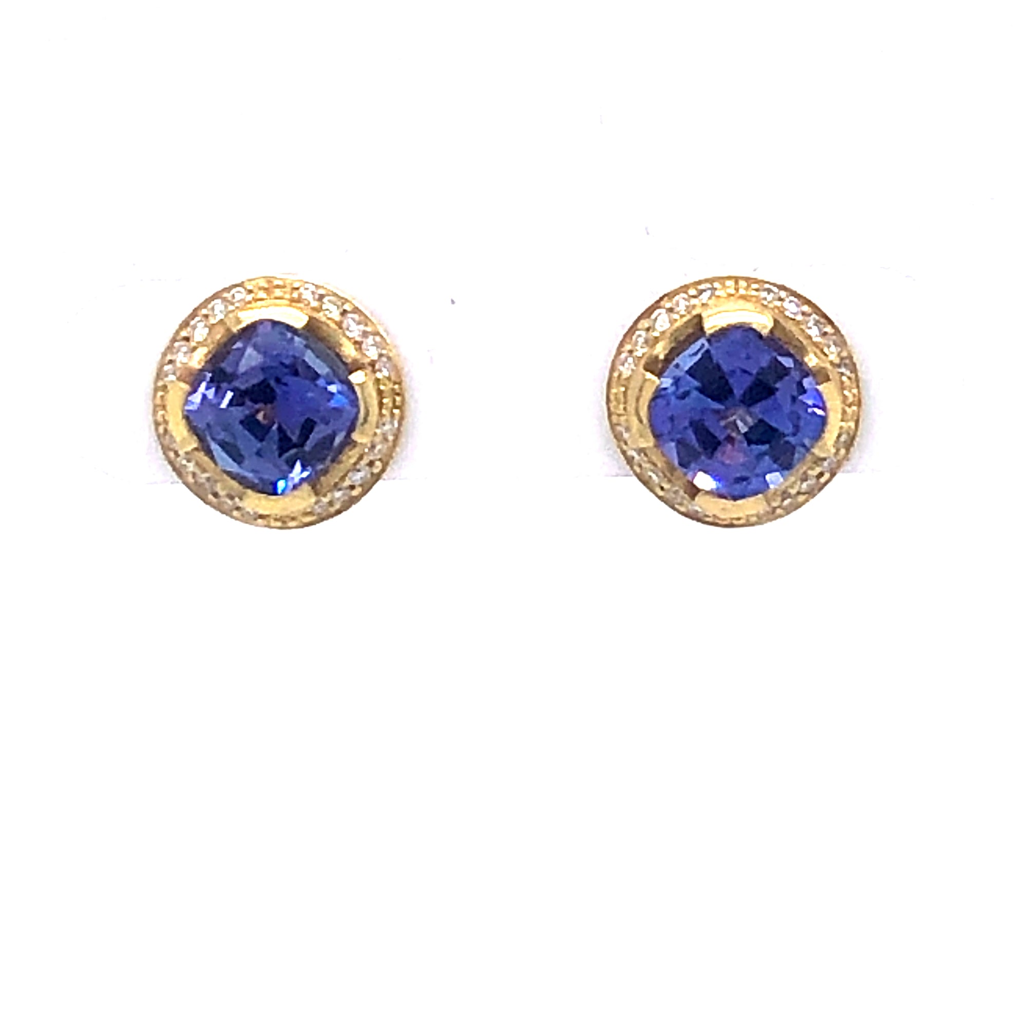 Tanzanite Studs